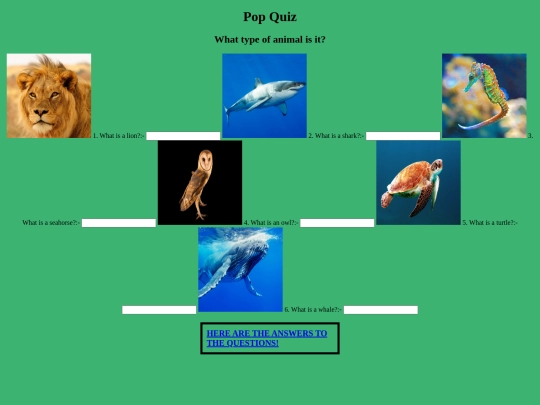 popquizpage screenshot