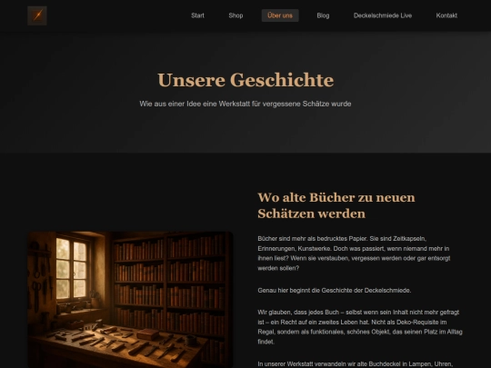 pages/about screenshot