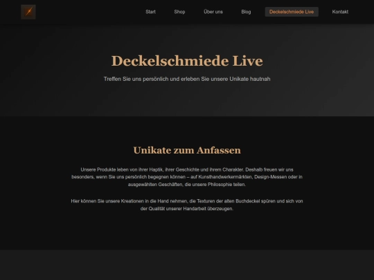 pages/events screenshot