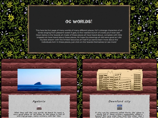 My ocs/Myocsdirectory screenshot