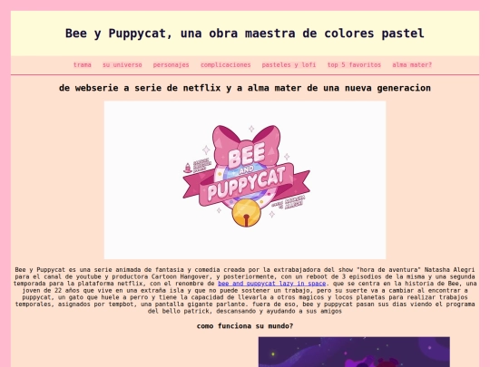 beeandpuppycat screenshot