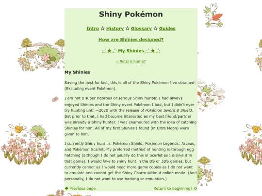 shinyhunter screenshot