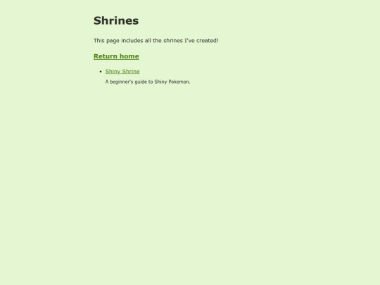 shrines screenshot