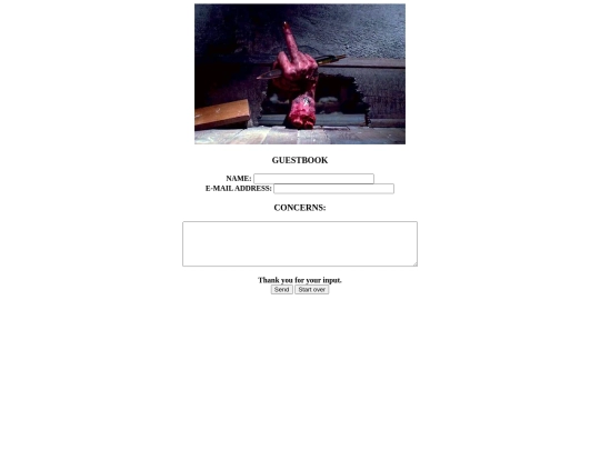 guestbook screenshot