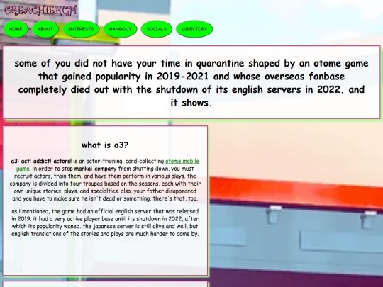 a3 screenshot