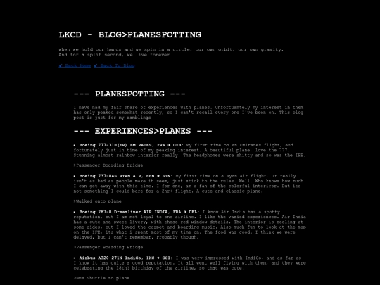 blog/planespotting screenshot