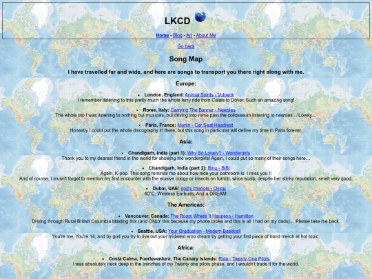 blog/songmap screenshot