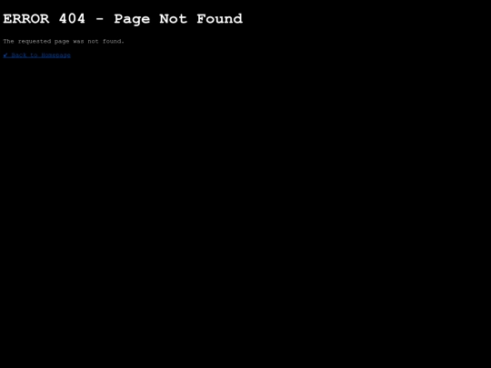 not_found screenshot