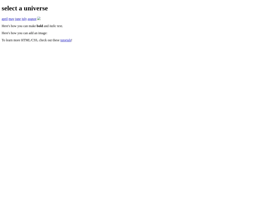 index screenshot