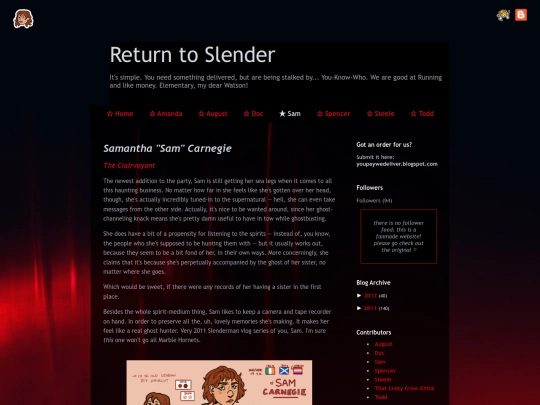 characters/sam screenshot