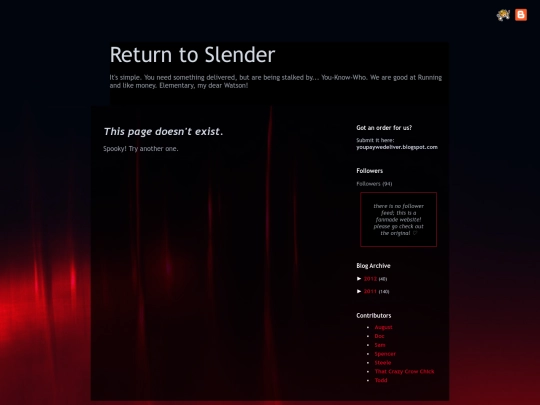 not_found screenshot
