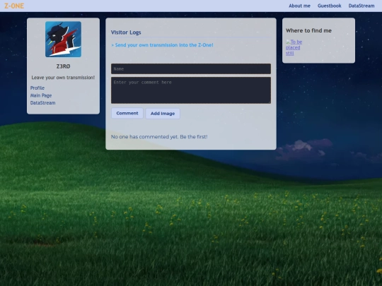 expages/guestbook screenshot