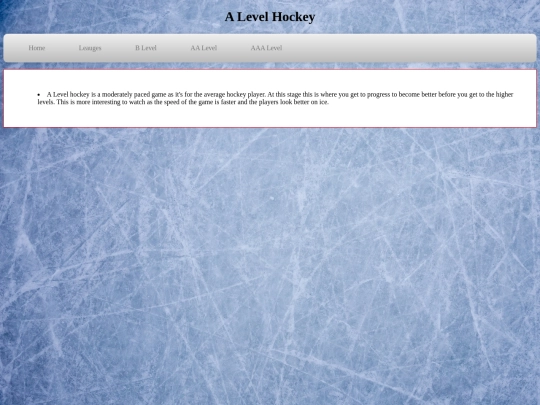 ALevelHockey screenshot