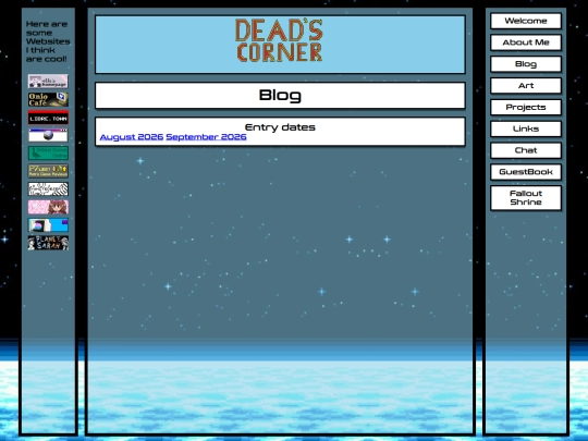 blog screenshot