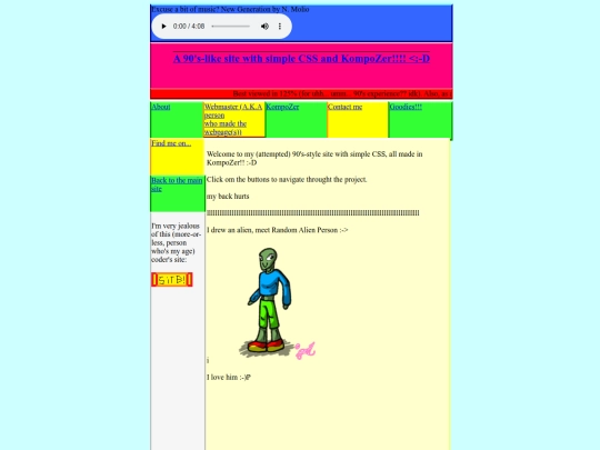 90sSiteProject/main screenshot