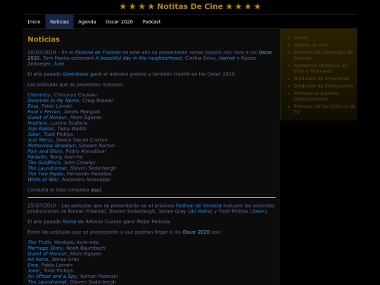 news screenshot