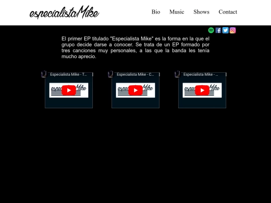 html/especialistamikeep screenshot