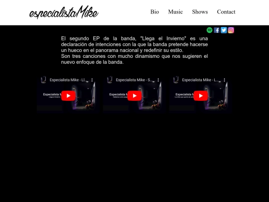 html/llegaelinvierno screenshot