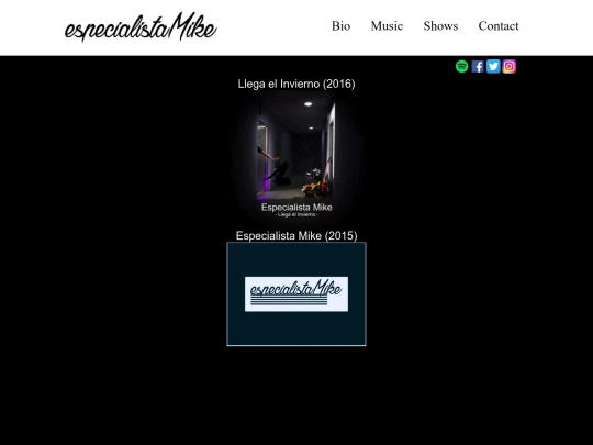 html/music screenshot