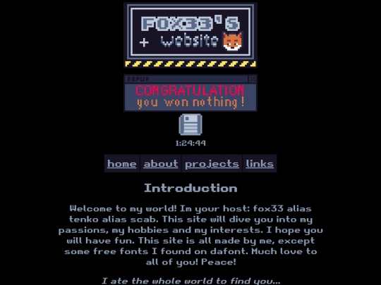index screenshot