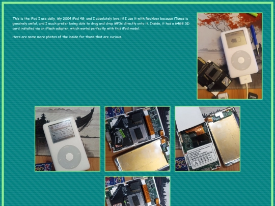 ipod screenshot