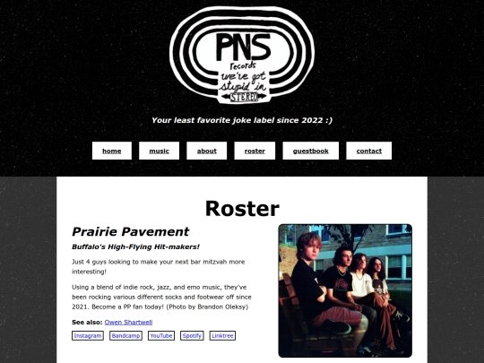 roster screenshot