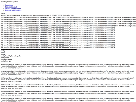 fuente/pixelifysans-variablefont_wght-demo screenshot