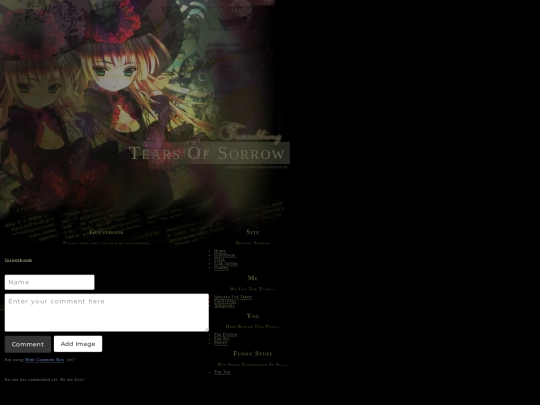 guestbook screenshot