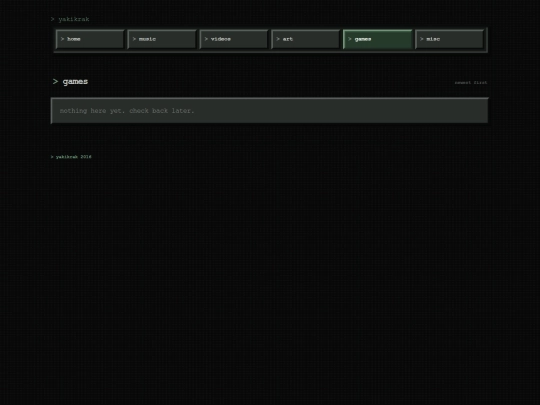 games screenshot