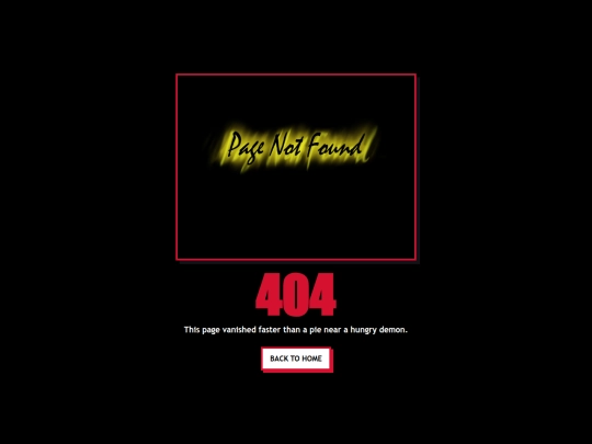 not_found screenshot