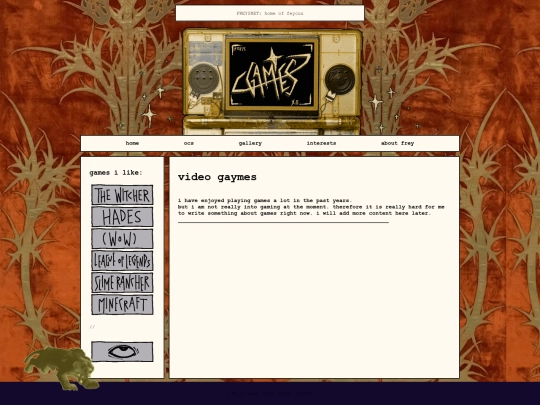 games screenshot