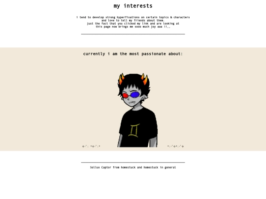 interests/interestsmain screenshot