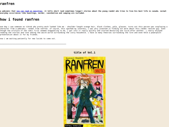 interests/ranfren screenshot