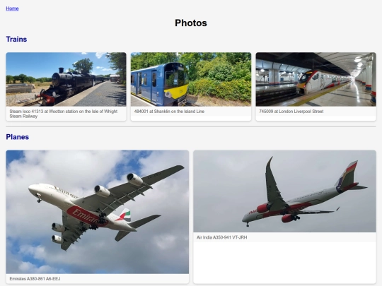 photos screenshot