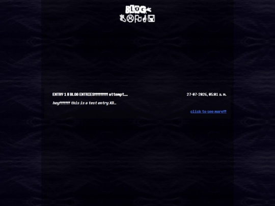 blog screenshot
