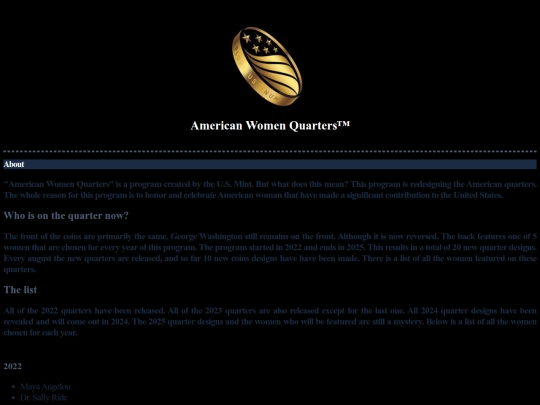 americanwomanquarters screenshot