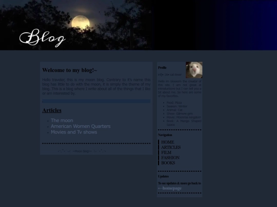articles screenshot