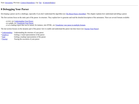 bison/Debugging screenshot