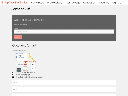 contact screenshot