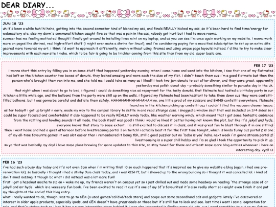 blog screenshot