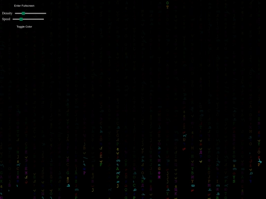 matrix screenshot