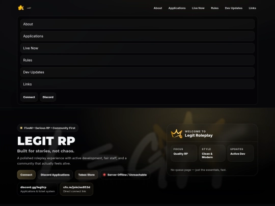 legitrp-site screenshot