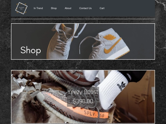 html/shop screenshot