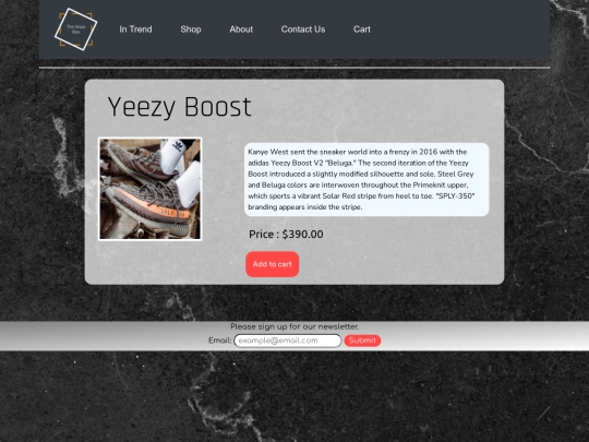 html/yeezy screenshot