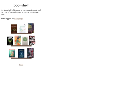 reading/bookshelf screenshot