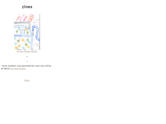 reading/zines screenshot
