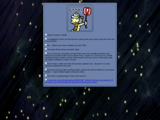 ideaverse/loredisclaimer screenshot