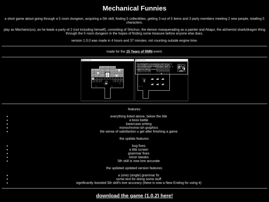 mechanicalfunnies screenshot
