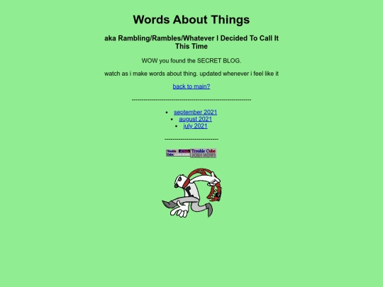 rambles screenshot