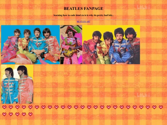 beatlesfanpage screenshot